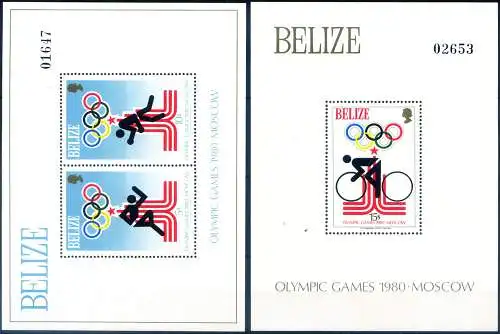 Sport. Olympische Spiele 1979 in Moskau.
