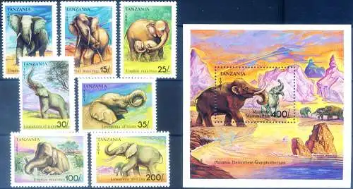 Fauna. Elefanten 1991.