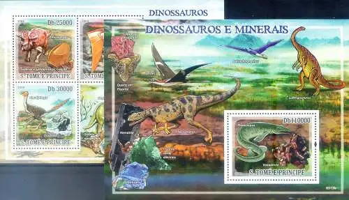Dinosaurier und Mineralien 2009.
