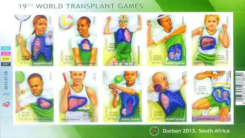Sportspiele der Transplantierten 2013.