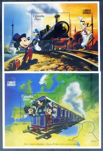 Züge und Disney 1996.