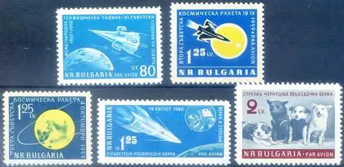 Raumfahrt 1958-1961.