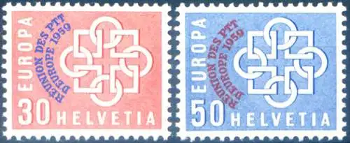 Europäische Postkonferenz 1959.
