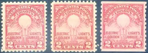 Glühbirne von Edison 1929.