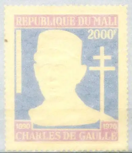 Charles de Gaulle Gold 1971.