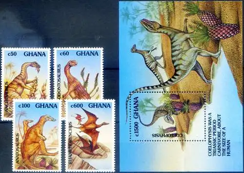Fauna. Dinosaurier 1992.