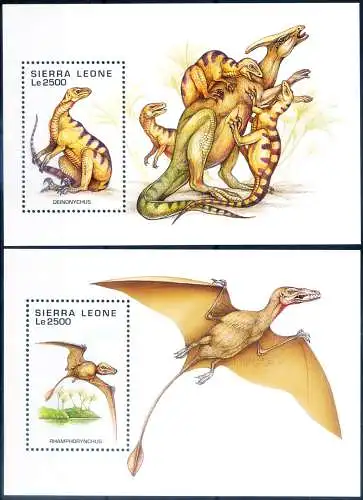 Fauna. Dinosaurier 1995.