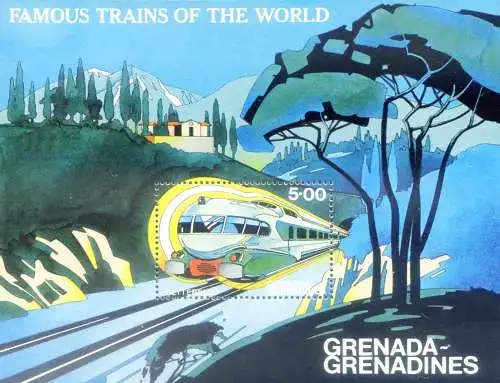 Grenadinen. Züge 1982.