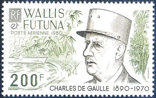 General de Gaulle 1980.