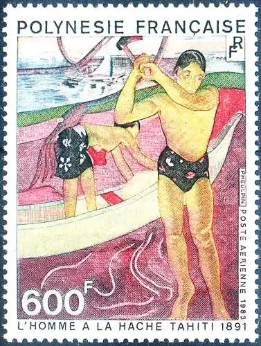 80. des Todes von Paul Gauguin 1983.