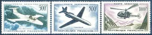 Lufttransportmittel 1957-1959.