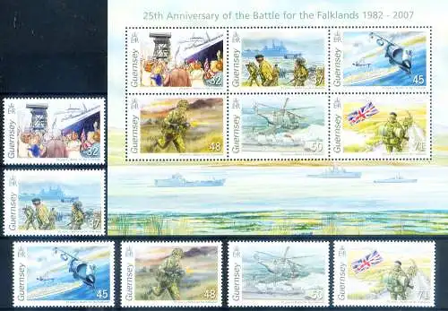 Schlacht auf den Falklandinseln 2007.