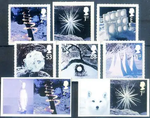 Weihnachten 2003. Schnee- und Eisskulpturen.