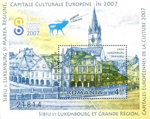 Sibiu, Kulturhauptstadt Europas 2007.