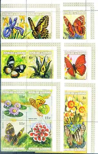 Definitiv. Blumen und Schmetterlinge 1973.
