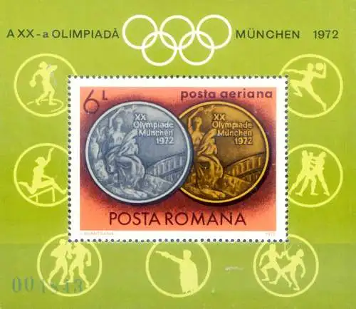 Sport. Olympische Spiele 1972 in München.