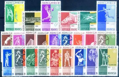 Sport. Asienspiele 1962.