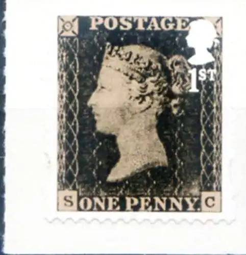 Erste Briefmarke 2015.