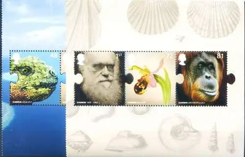 Charles Darwin 2009. Heftseiten.