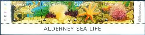 Alderney. Meeresfauna. WWF 1993.