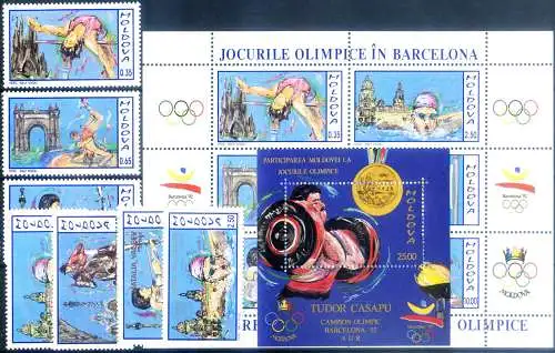 Sport. Olympische Spiele 1992 in Barcelona.