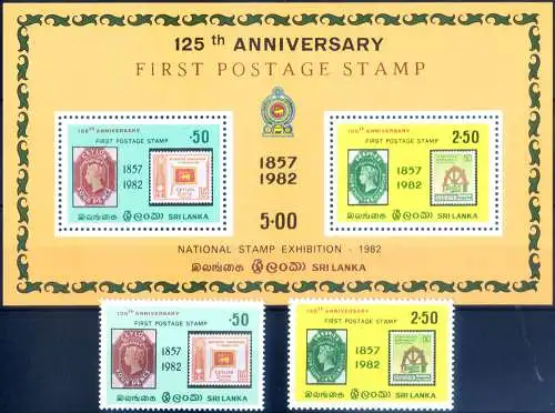 125. der Briefmarke 1982.
