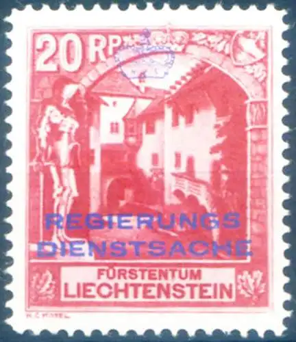 Service 1932. Gezackt 11,5.