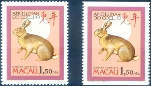 Neujahr des Kaninchens 1987.