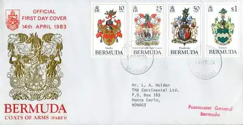 Wappen 1983. FDC.