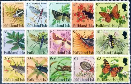 Definitiv. Fauna. Schmetterlinge und Insekten 1984. Gebraucht.