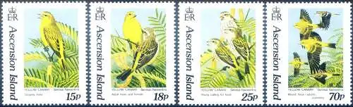 Fauna. Gelber Kanarienvogel 1993.