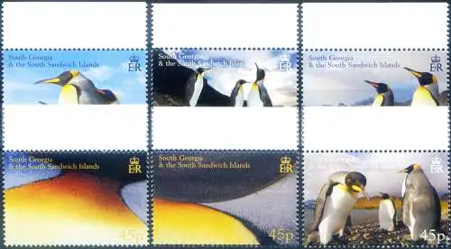 Südgeorgien. Fauna. Pinguine 2005.