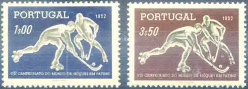 Sport. 1952 Rasenhockey.
