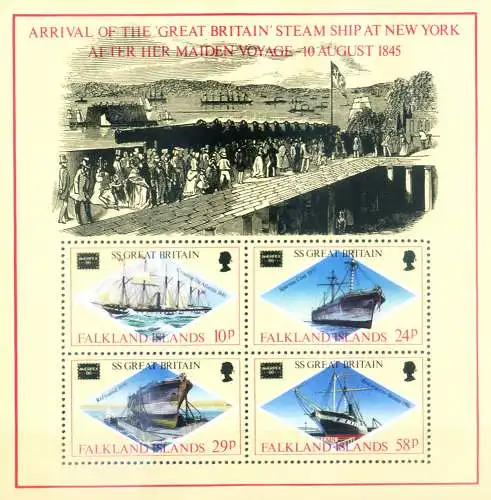 Schiff Großbritannien 1986.