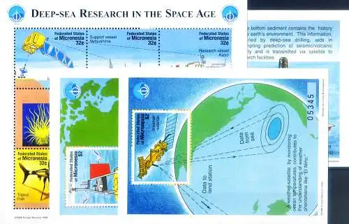 Wissenschaftliche Forschung im Ozean 1998.