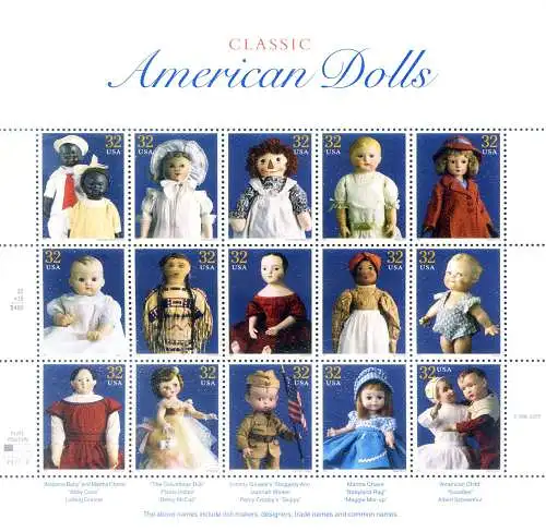Klassische Puppen 1997.