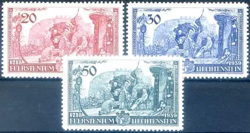 Thronbesteigung von Franz Joseph II. 1939.