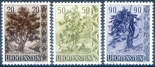 Flora. Bäume und Sträucher 1958.