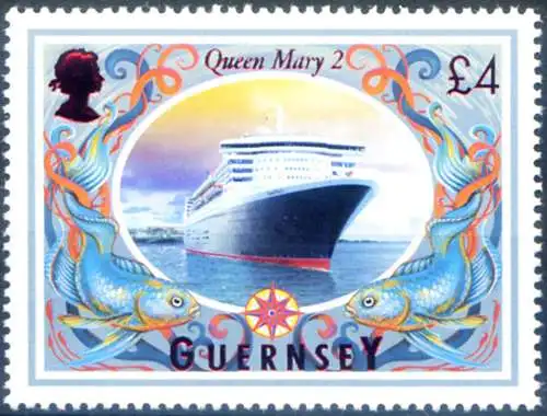 Transatlantic Queen Mary 2005.