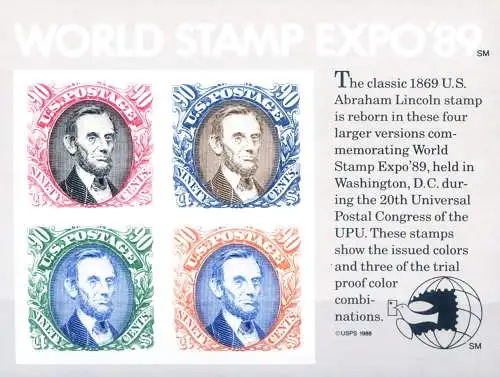 World Stamp Expo '89.