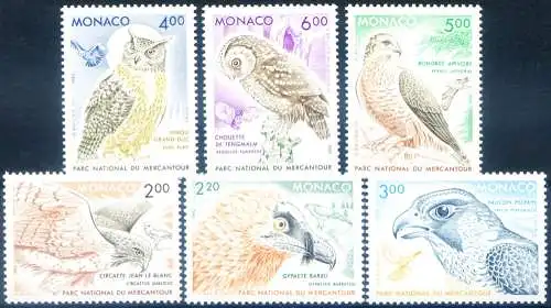 Fauna. Raubvögel 1992-1993.