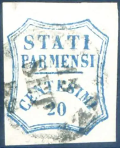 Parma. Provisorische Regierung. 15 EL. 1859. Gebraucht.