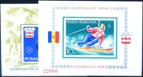 Sport. Olympische Spiele 1976 in Innsbruck.
