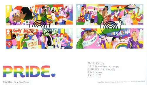 Gay Pride 2022. FDC.
