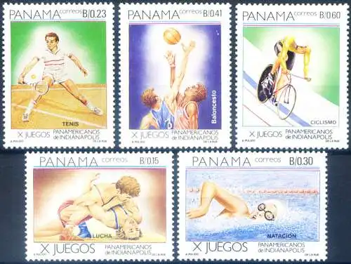 Sport. Panamerikanische Spiele 1987.