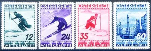 Sport. Ski 1936. #477: Minimaler Defekt.