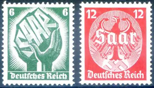 Saarländische Volksabstimmung 1934.