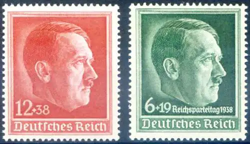 Adolf Hitler und der Nürnberger Kongress 1938.