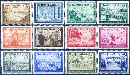 Verband der Briefmarken 1939.