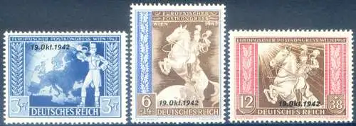 Wiener Postkongress 1942. Überfordert.